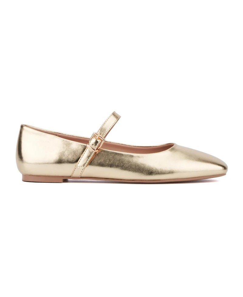 Women's Page- Buckle Ballet Flats