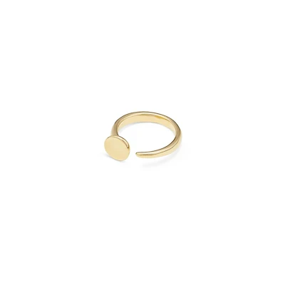UNOde50 Twisted Nail Form Metal Alloy Ring
