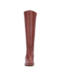 Women's Piper- lizard Embossed Kitten Heel Boots