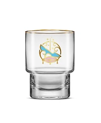 JoyJolt Disney Princess Iconic Short Drinking Glasses, Set of 6