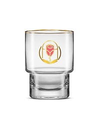 JoyJolt Disney Princess Iconic Short Drinking Glasses, Set of 6