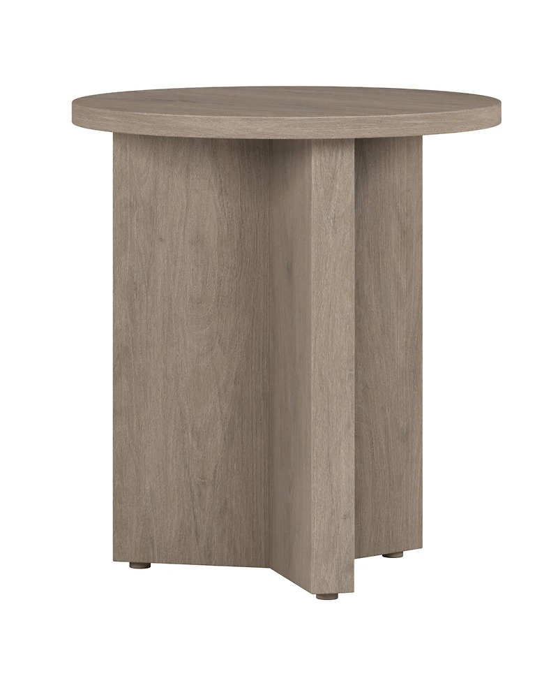 Hudson & Canal 20" Anders Wide Round Side Table