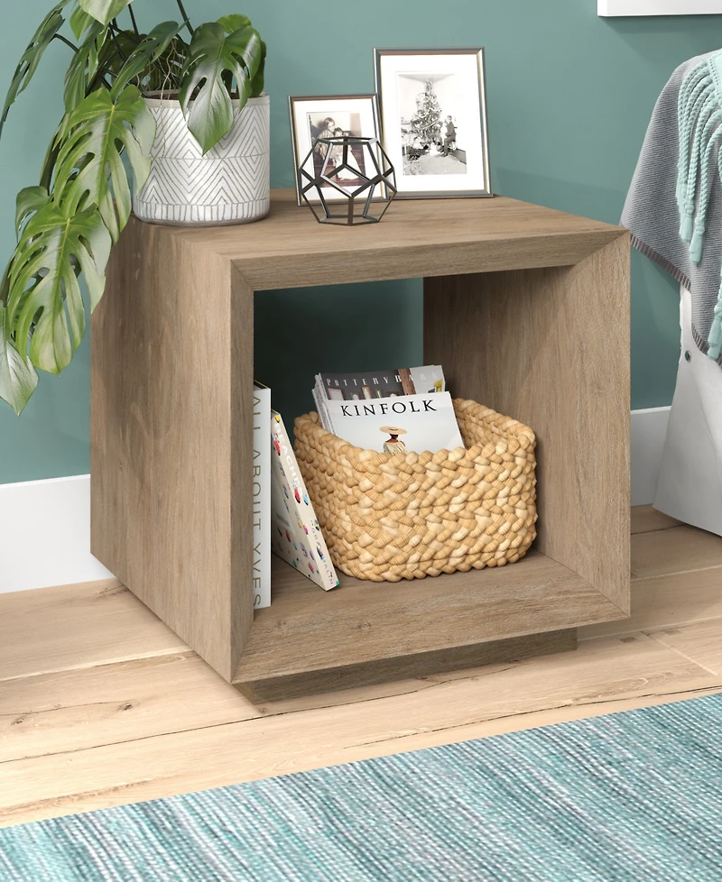 Hudson & Canal 22" Tannen Wide Rectangular Side Table