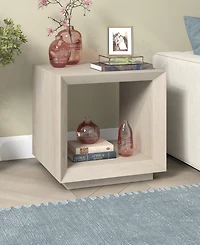 Hudson & Canal 22" Tannen Wide Rectangular Side Table