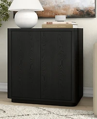 Hudson & Canal 32" Plympton Wide Rectangular Accent Cabinet
