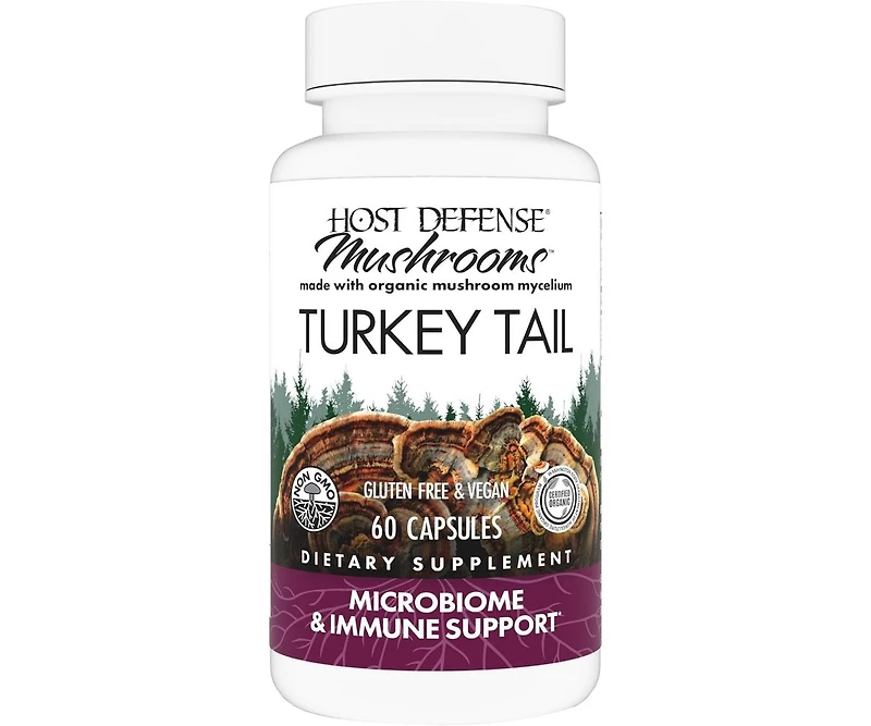 Host Defense Turkey Tail Capsules