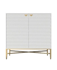 Boyel Living 2 Door Locker Accent Cabinet