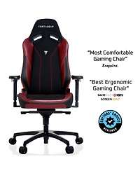 Vertagear SL5800 Ergonomic Large Gaming Chair featuring ContourMax Lumbar & VertaAir Seat systems - Rgb Led Kits Upgradeable Burgundy Red
