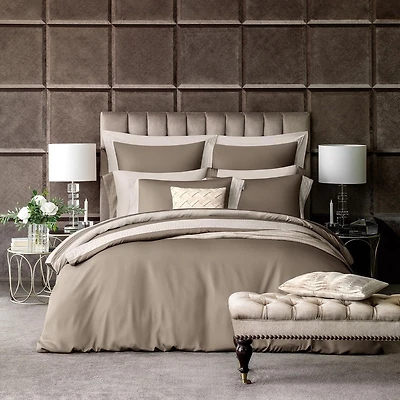 Togas Eden beige/brown Duvet cover King beige/brown