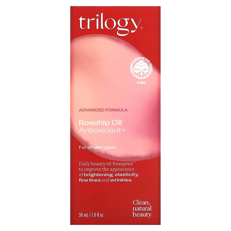 Trilogy Rosehip Oil Antioxidant +