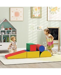 Soozier 5 Piece Climb and Crawl Activity Play Set, Assorted