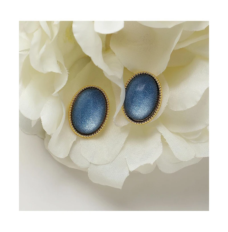 Sohi Women's Victorian Stud Earrings