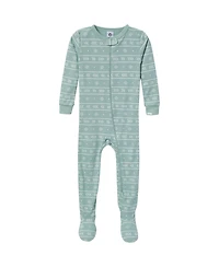 Gerber Baby Boys Snug Fit Footed Pajamas, 4-Pack, Moose