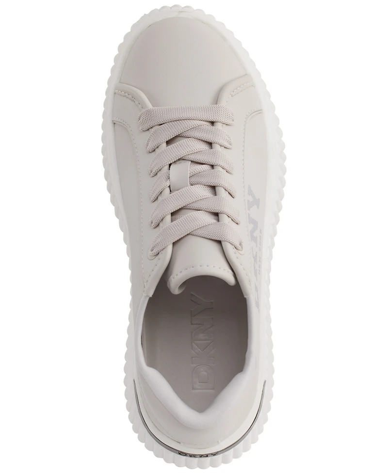 Dkny Women's Larissa Lace Up Platform Sneakers