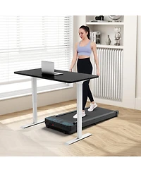 Hongge Walking Pad with 300 lbs Weight Capacity and Remote Control for Home