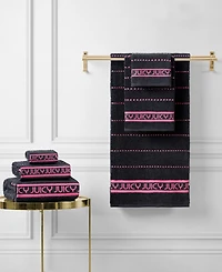 Juicy Couture Stripe Cotton 6-Pc. Bath Towel Set