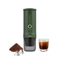 Outin Nano Portable Electric Espresso Machine, Self-Heating, Usb-c & Car Charger, 20 Bar Mini Coffee Maker, With Ground Coffee & Ns Capsule for Campin