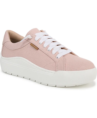 Dr. Scholl's Women's Time Off Go Closed Round Toe Lace Up Platform Sneakers