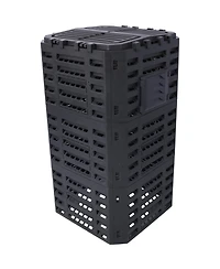 Slickblue Garden Composter Bin Made from Recycled Plastic – 132 Gallons (500 Liters) Large Capacity Compost Bin for Fertile Soil