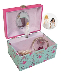Mele & Co Barbie Ballet Musical Ballerina Jewelry Box