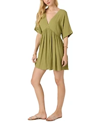 O'Neill Juniors' Rosemary Essential Woven Mini Dress