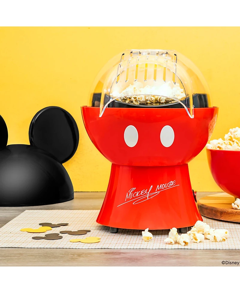 Uncanny Brands Disney Mickey Mouse Popcorn Maker - Kitchen Appliance