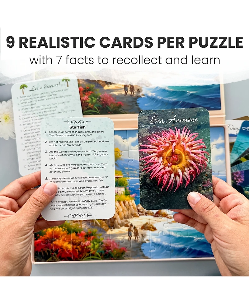 Quokka 3SET Pieces Dementia Puzzles for Elderly