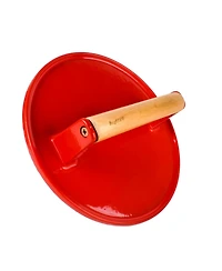 BergHOFF Neo 2pc Cast Iron 10" Fry Pan with Steak Press