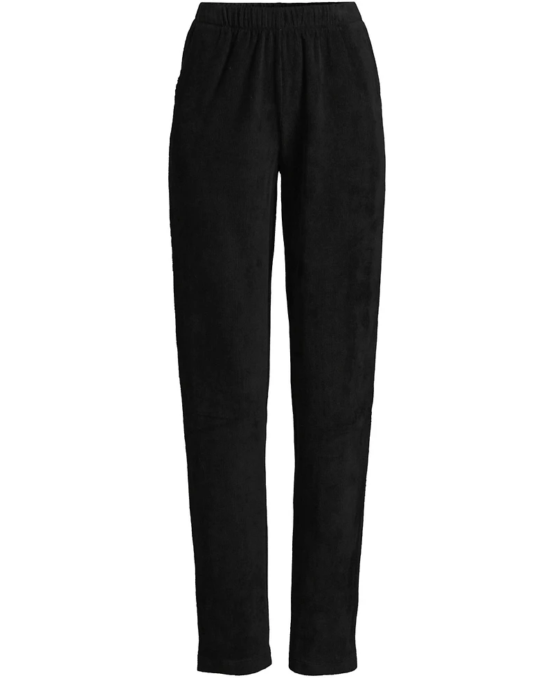 Lands' End Women's Sport Knit High Rise Corduroy Pants
