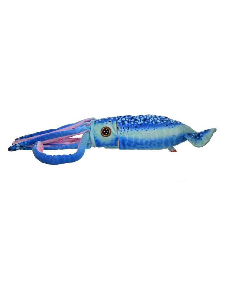 Wild Republic Wr Plush Blue Squid Stuffed Animal, 12 Inches