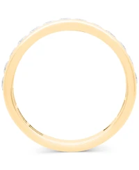 Men's Diamond Comfort Fit Band Ring (1 ct. t.w.) in 10k White Gold (also in 10k Yellow Gold)