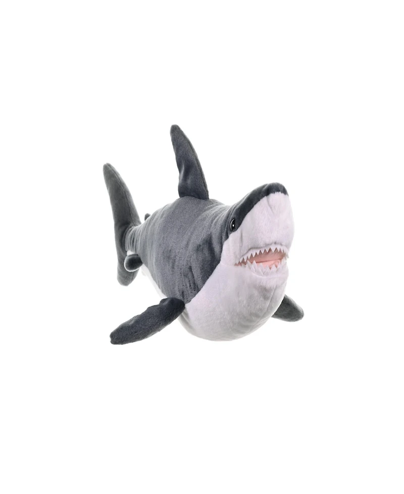 Wild Republic Cuddlekins Great White Shark Stuffed Animal, 12 Inches
