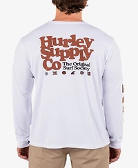 Hurley Men's Everyday Society Long Sleeve T-Shirt