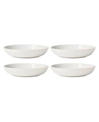 Lenox French Perle Groove Dinner Bowls, Set of 4