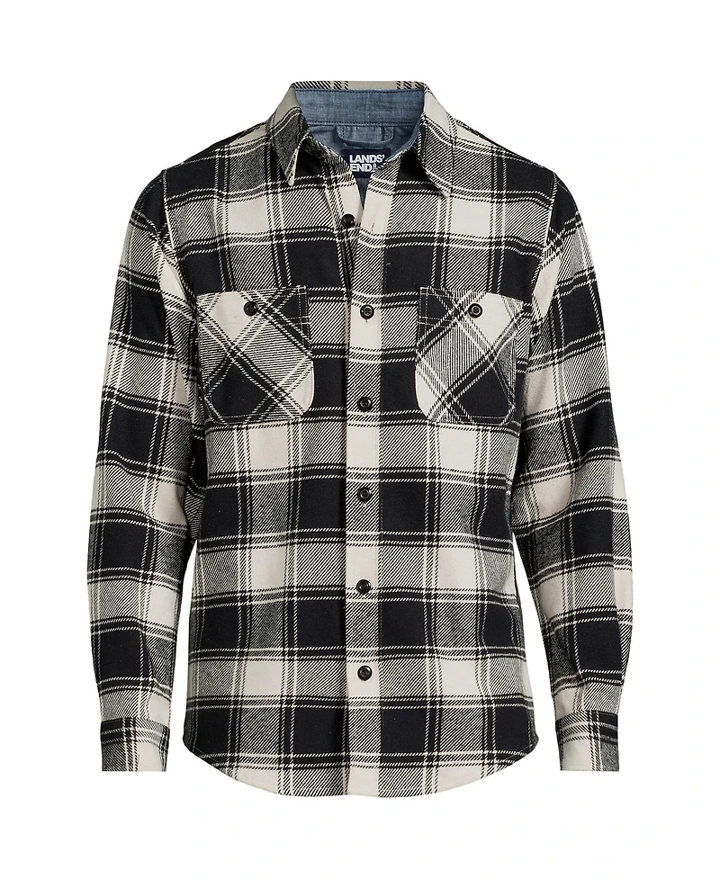 Lands' End Men's Rugged Work Shirt