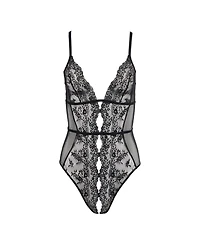 Adore Me Women's Rosie Crotchless Bodysuit Lingerie