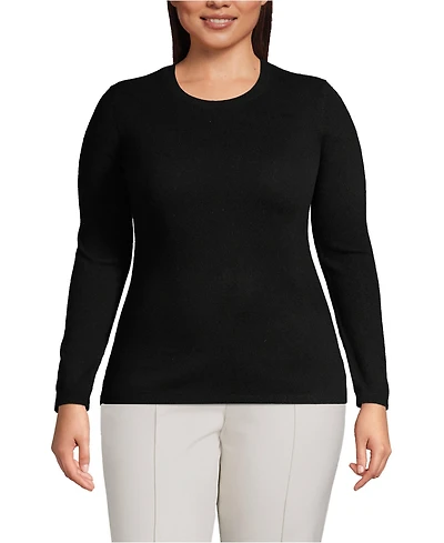 Lands' End Plus Cashmere Sweater