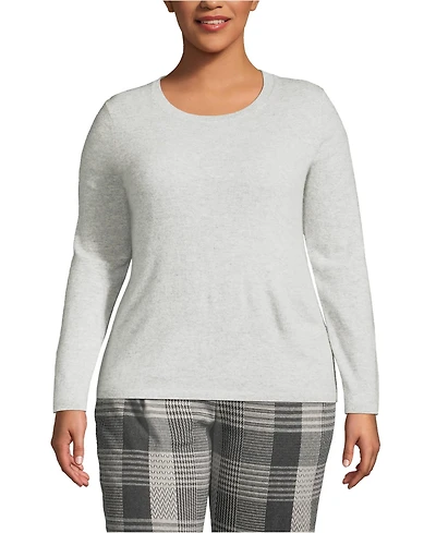 Lands' End Plus Cashmere Sweater