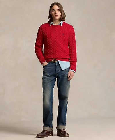 Polo Ralph Lauren Men's Cable-Knit Cotton Sweater