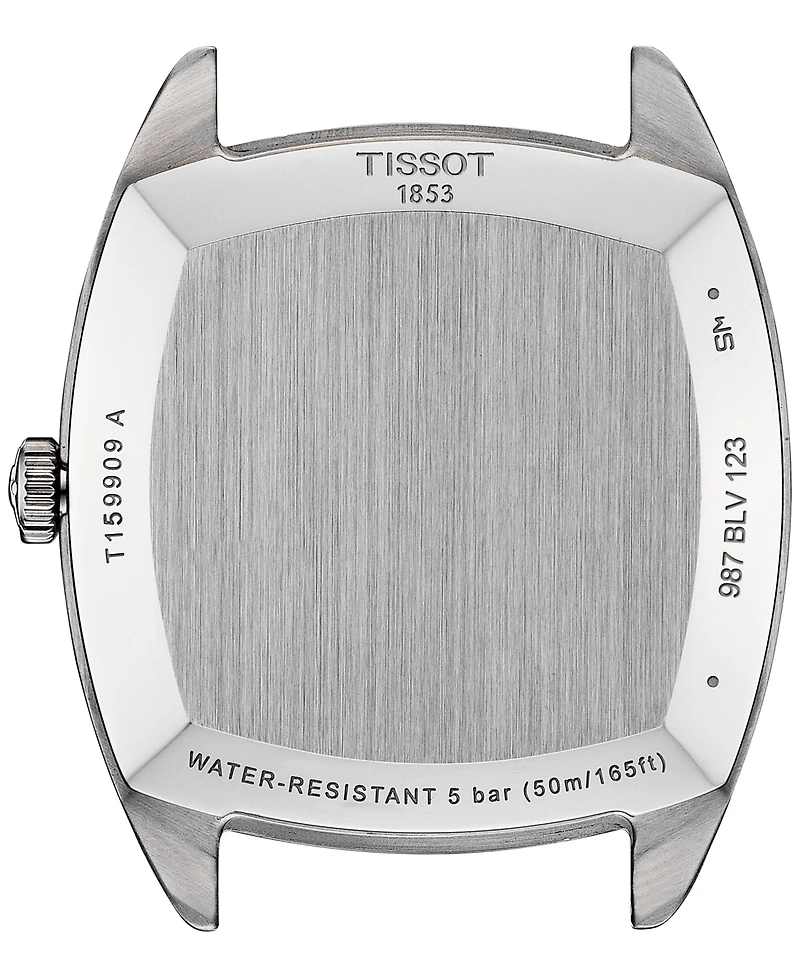 Tissot Women's Swiss Stylist Blue Leather Strap Watch 32mm