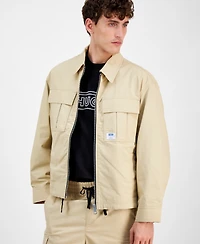 Hugo by Hugo Boss Men's Bino Long Sleeve Four-Pocket Zip-Front Jacket