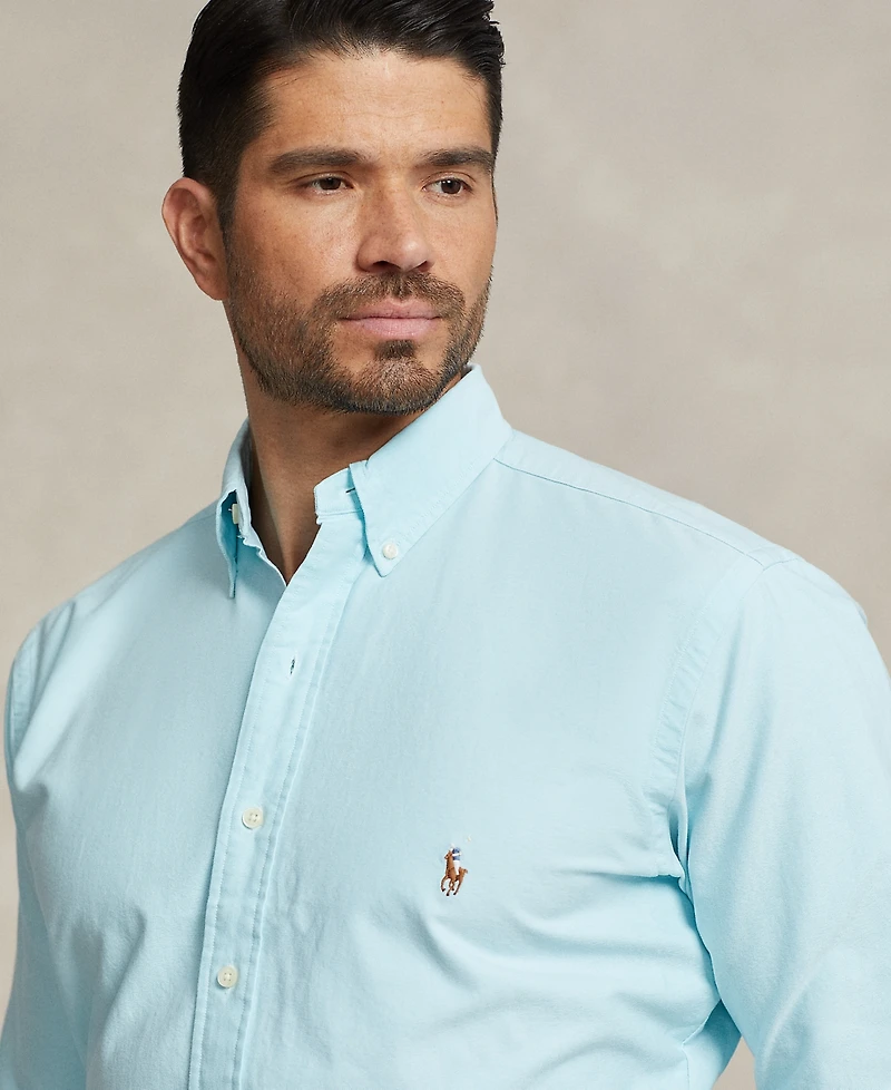 Polo Ralph Lauren Men's Big & Tall Classic Fit Long-Sleeve Oxford Shirt