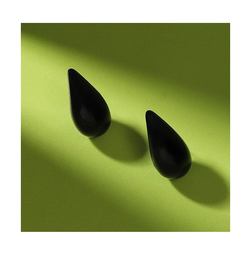 Sohi Women's The Small Teardrop Stud Earrings