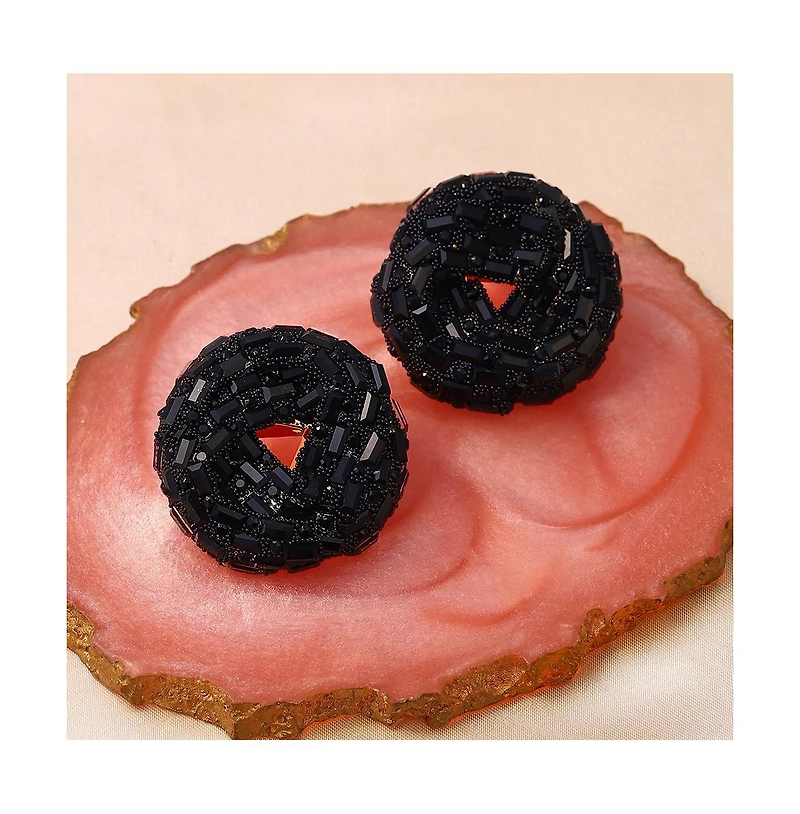 Sohi Women's The Nodum Stud Earrings