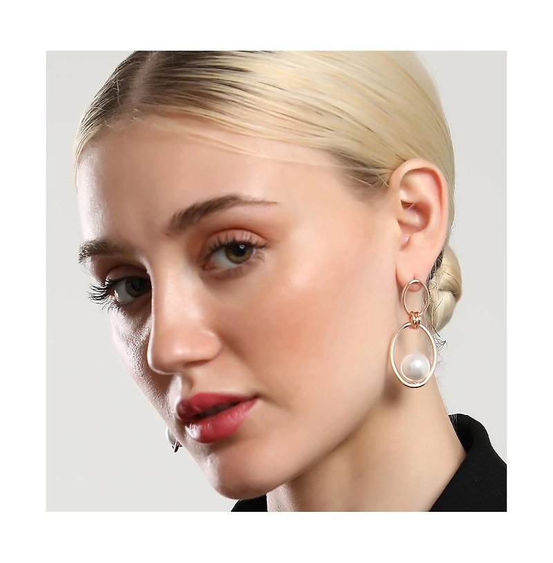 Sohi Women's The Hanging Drop Earrings