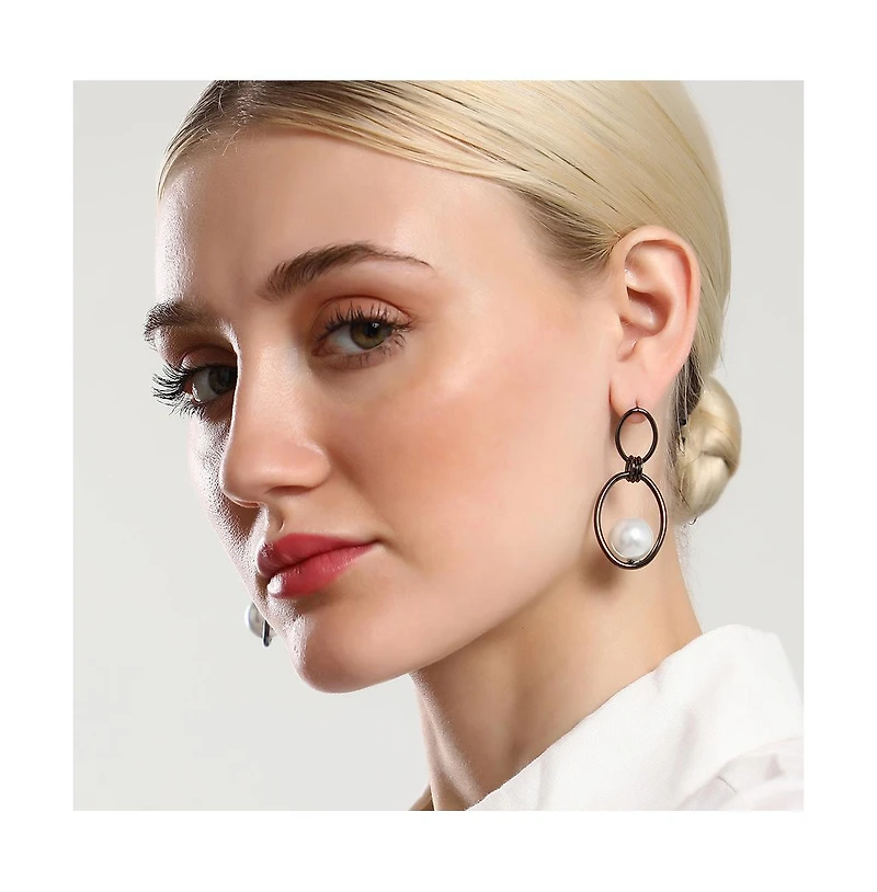 Sohi Women's The Hanging Drop Earrings