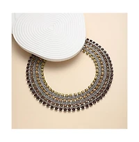Sohi Women's The Egyptian Bijou Statement Necklace