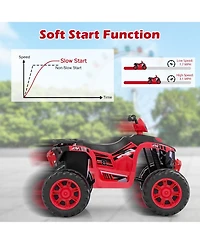 24V Kids Ride-On Electric Atv – Wireless & Music for Ages 3-8