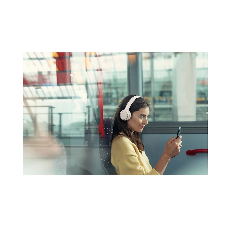 Philips Wireless On-Ear Headphones, Bluetooth 5.0, 29H Playtime, Quick Charge, Foldable, Lightweight, Built-in Mic, Deep Bass