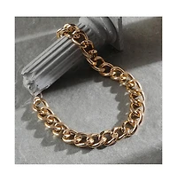 Sohi Women's The Medium Chunky Link Chain Necklace